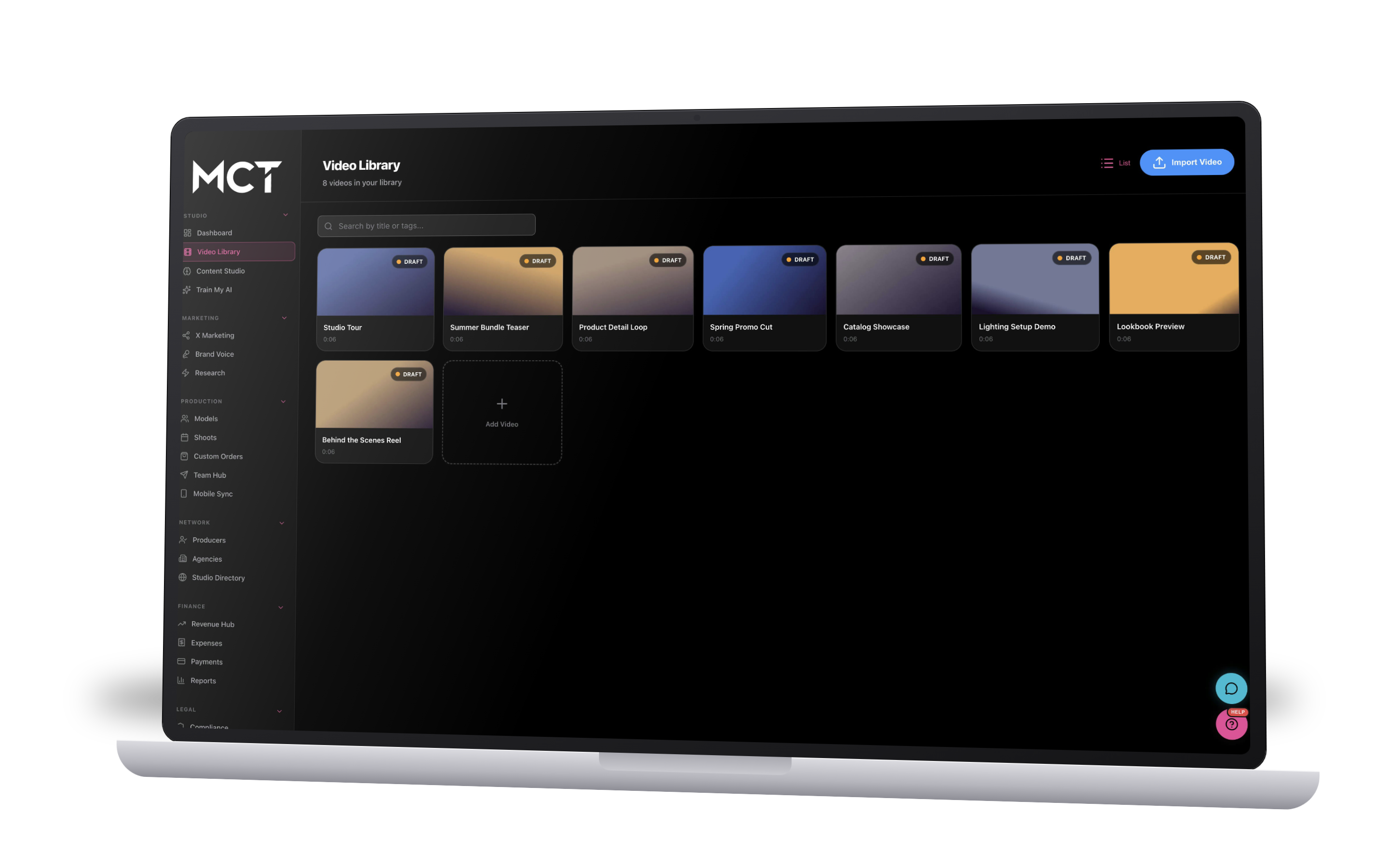 The My Content Tools desktop app.